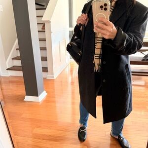 Stafford Men's Charcoal Trench Coat